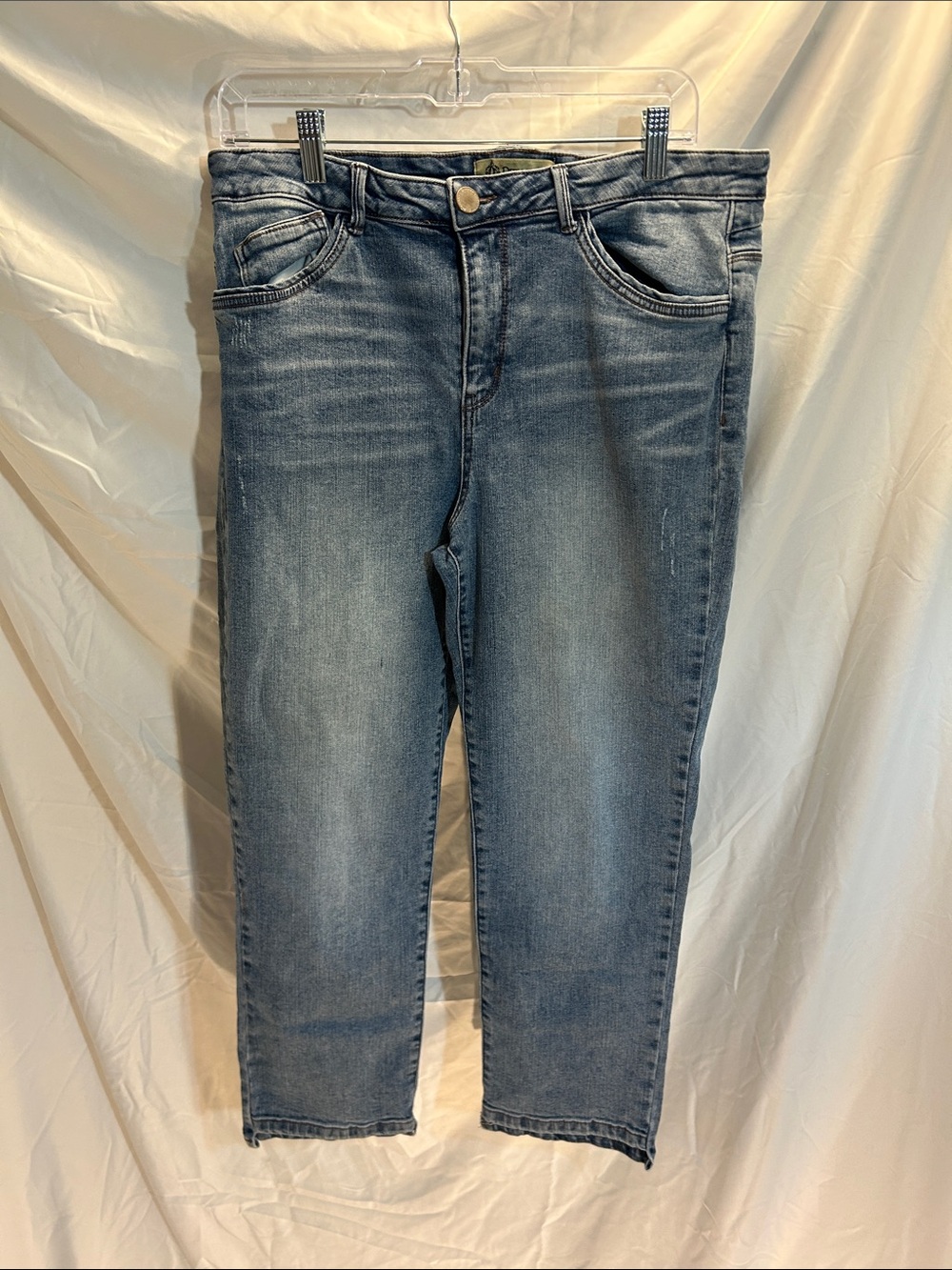 Democracy Light Blue Cropped Jeans Capris